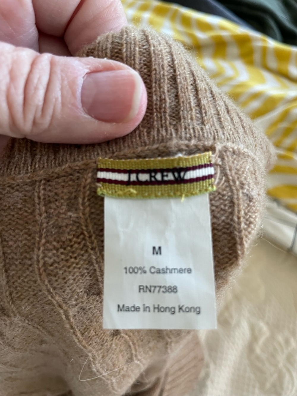 J Crew Size M Cashmere Turtleneck - Picture 6 of 9